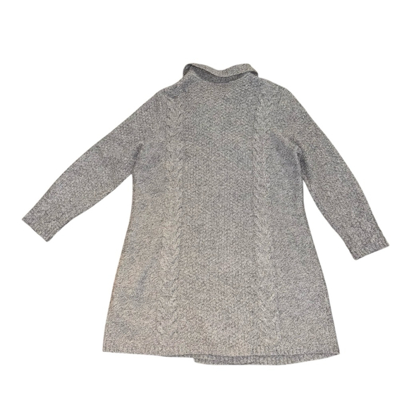 Women's Pendleton Gray Wool Double Breasted cardigan sweater Size 1X Fall Cozy - Picture 9 of 9